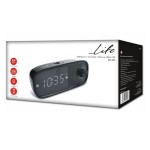 LIFE RAC-002 Ραδιόφωνο / Ρολόι / Ξυπνητήρι με οθόνη LED